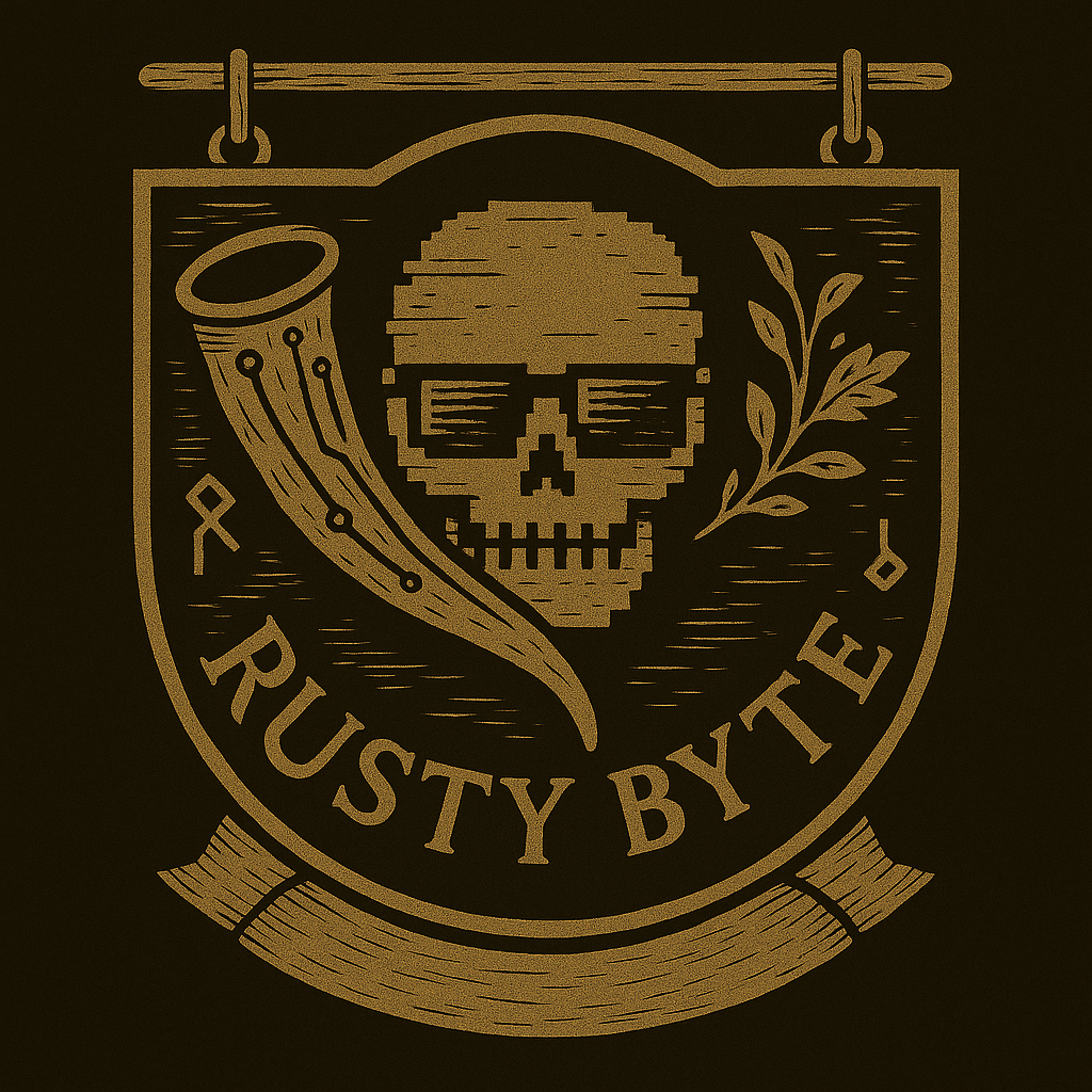 The Rusty Byte Logo